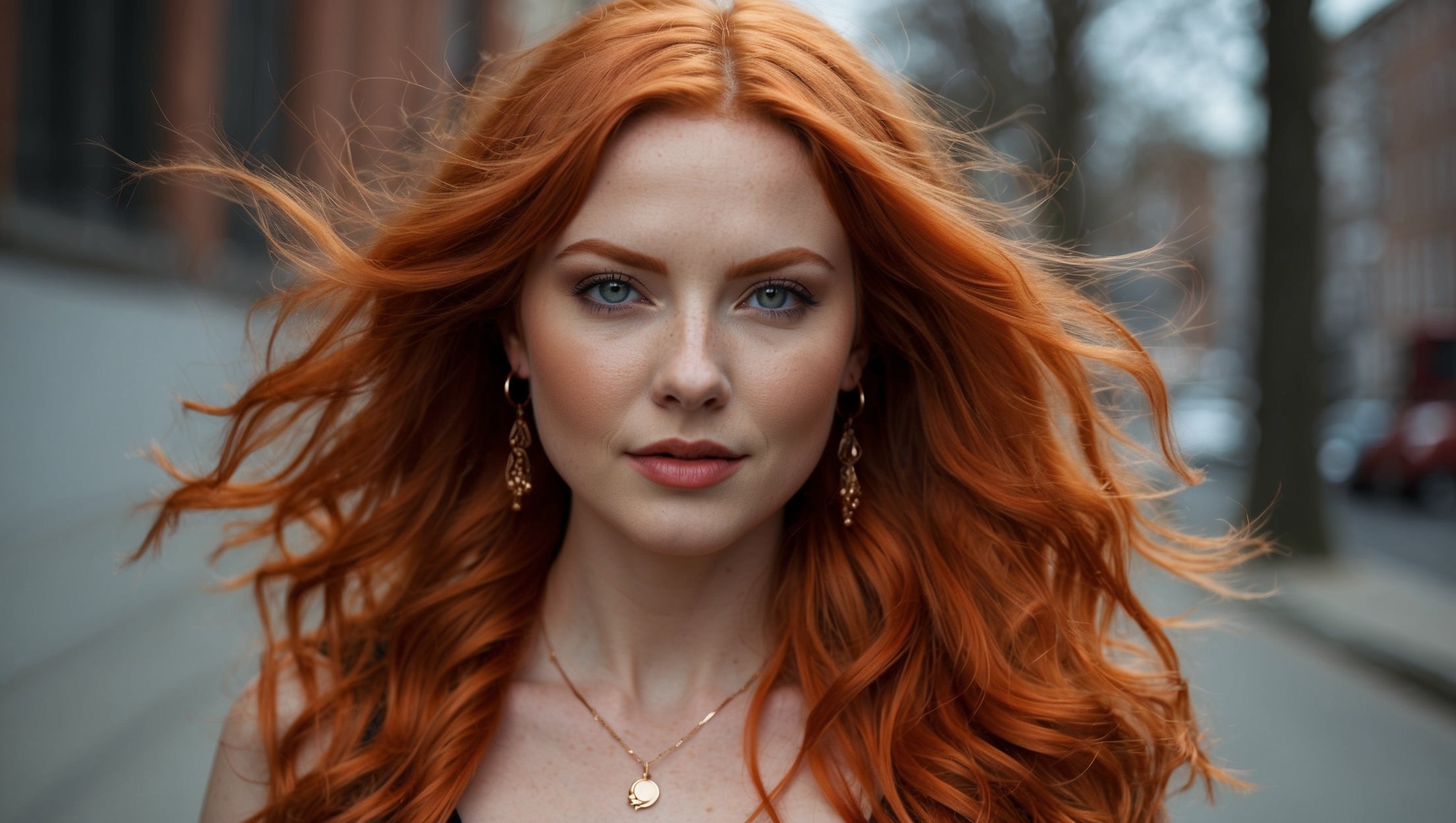 bild-Haare rot färben