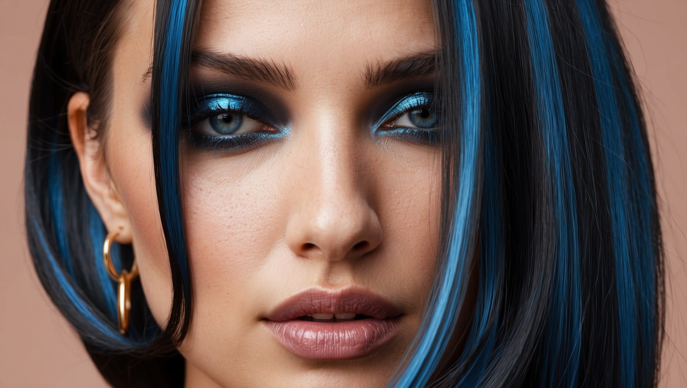 bild-Shampoo für Blauschwarz