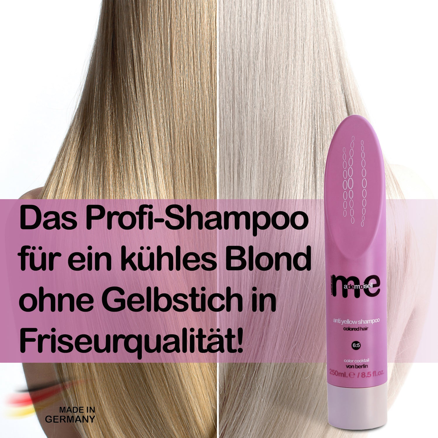 6•5 ANTI YELLOW SHAMPOO - EWALD HAIR CARE