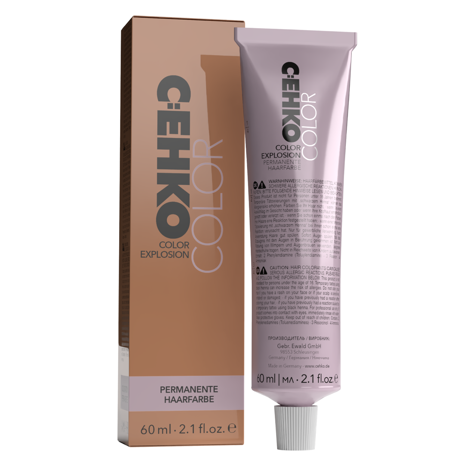 C:EHKO COLOR EXPLOSION BRAUN, 60ml permanente Haarfarbe