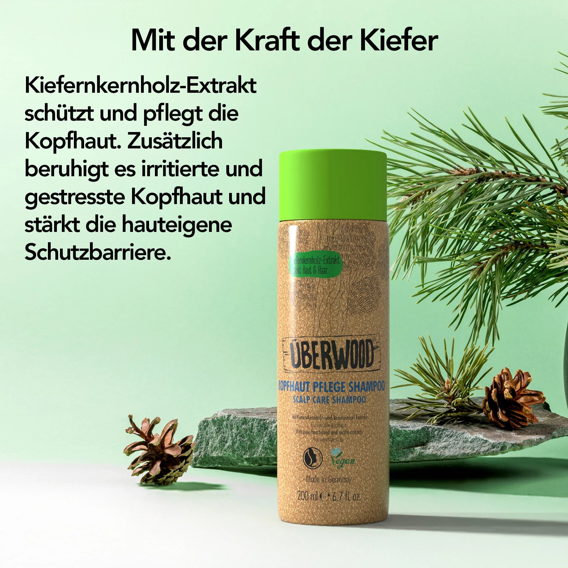 ÜBERWOOD Kopfhaut Pflege Shampoo