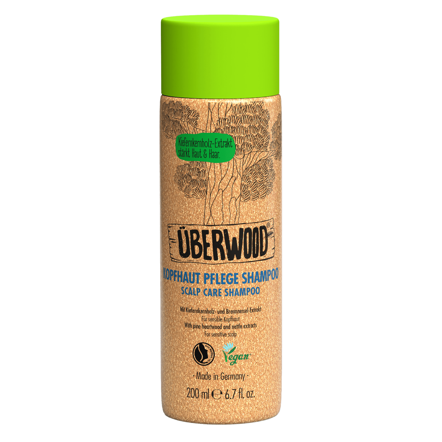 ÜBERWOOD Kopfhaut Pflege Shampoo - EWALD HAIR CARE