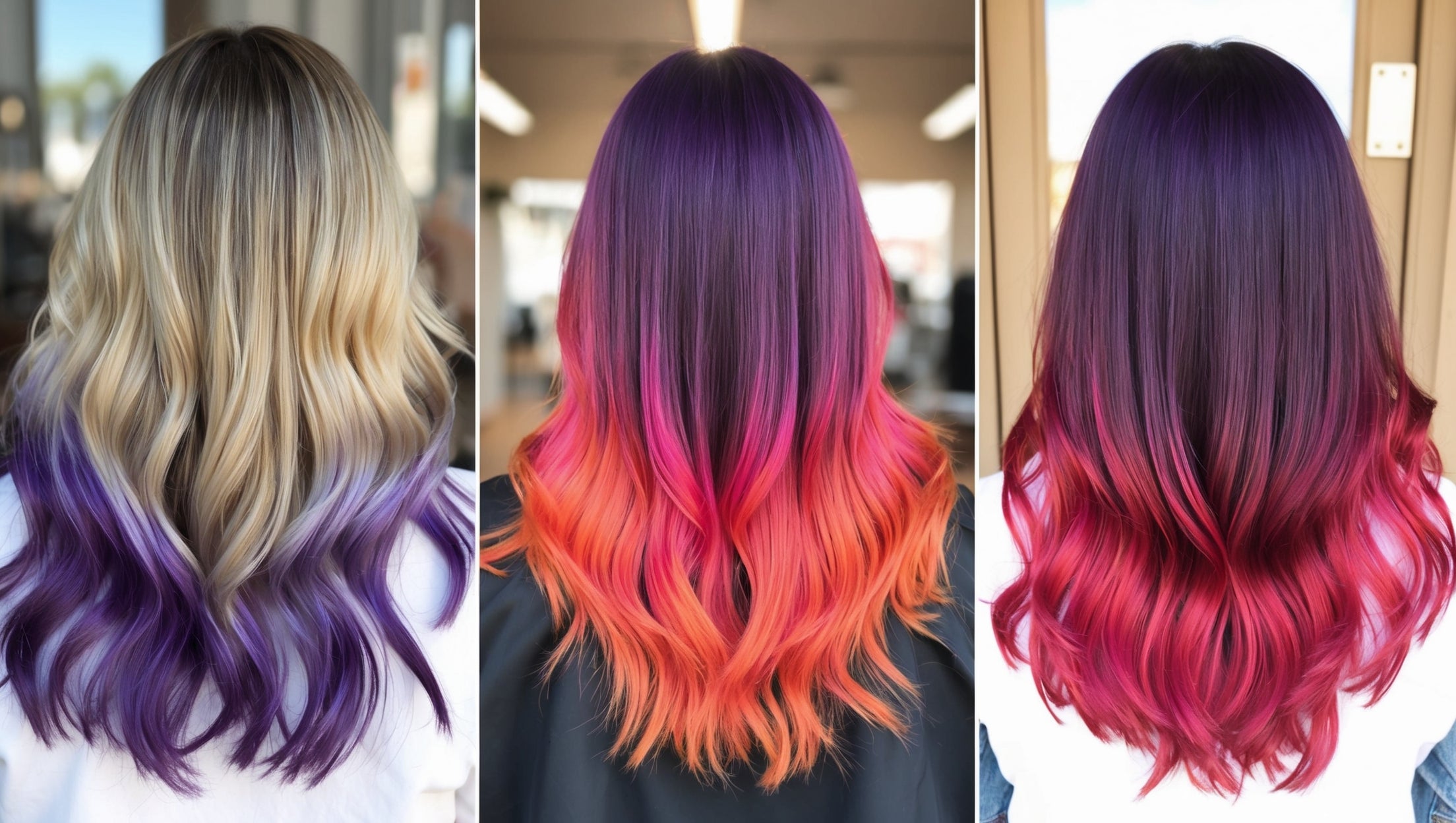 Dip-Dye: Trendige Haarspitzen färben