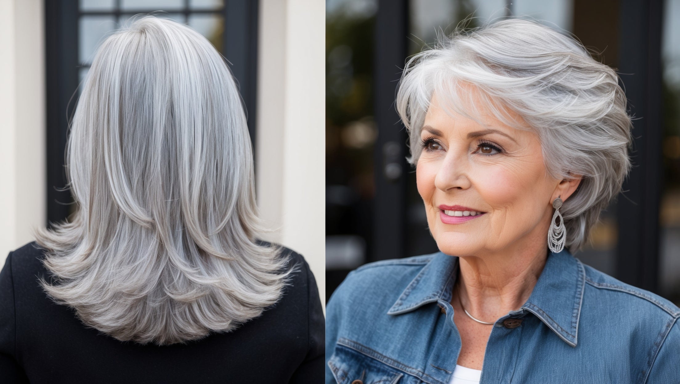 Granny Hair: Der silbergraue Trend