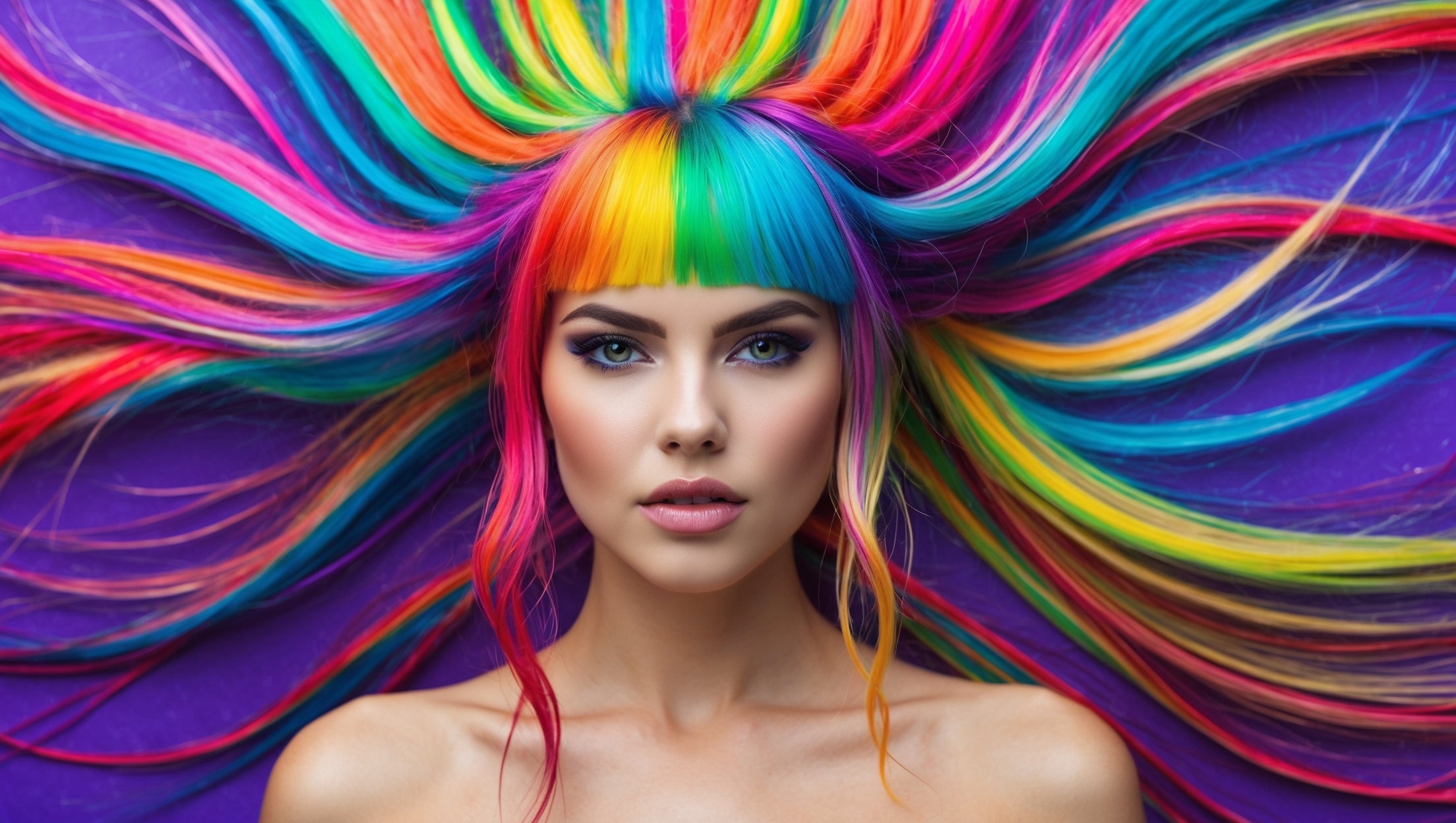 bild-Colorspray für Haare