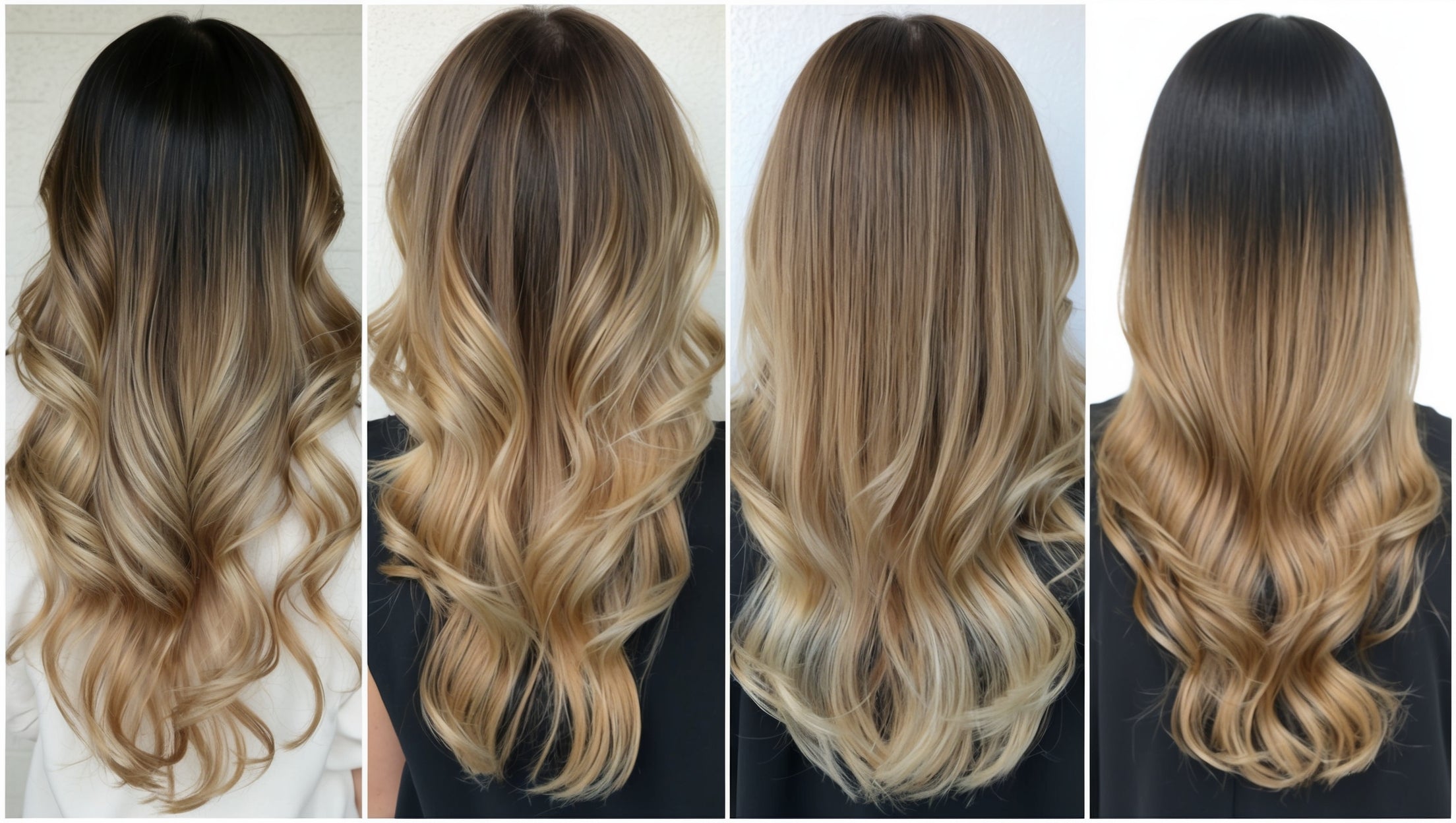 bild-Balayage färben