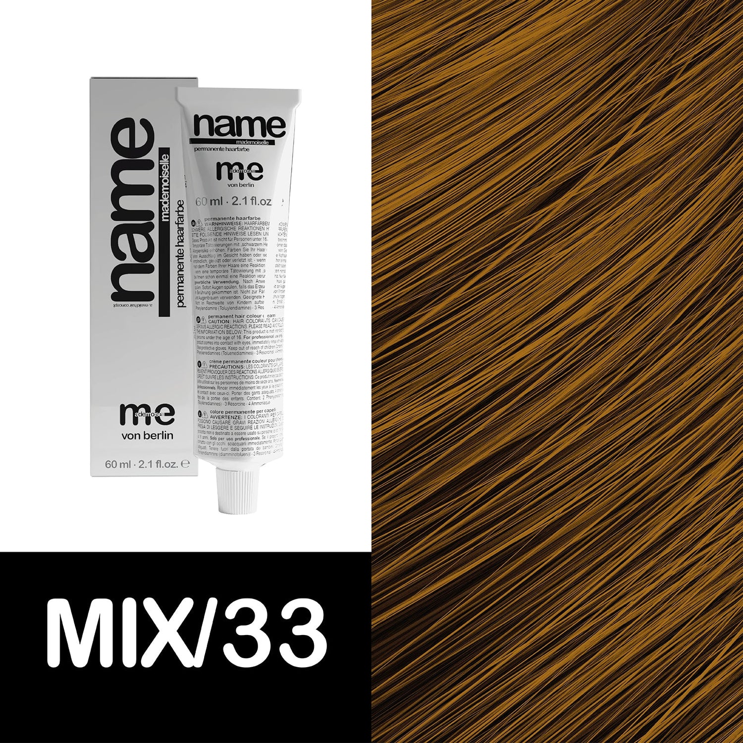 MeMademoiselle NAME MIXTÖNE, 60ml permanente Haarfarbe