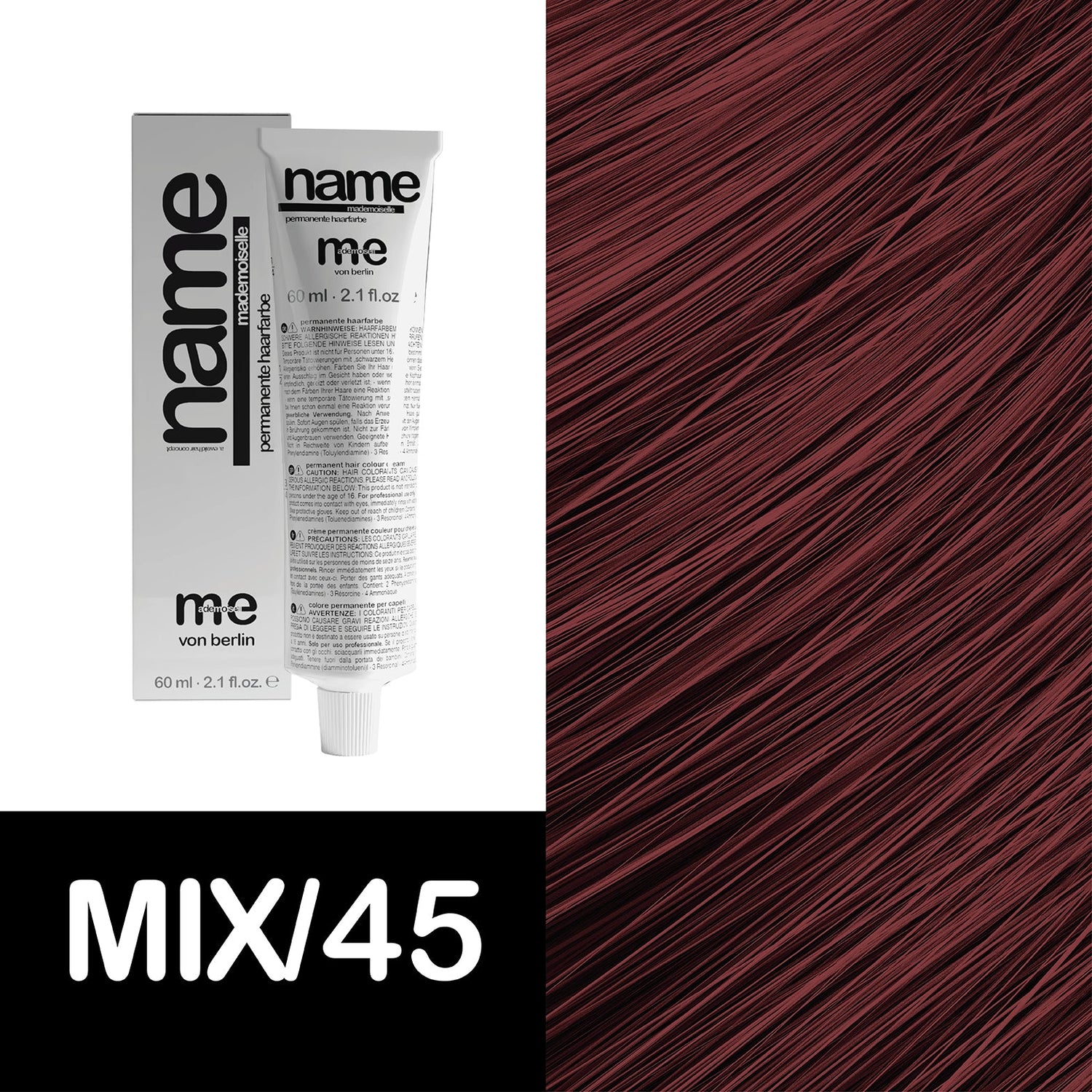 MeMademoiselle NAME MIXTÖNE, 60ml permanente Haarfarbe