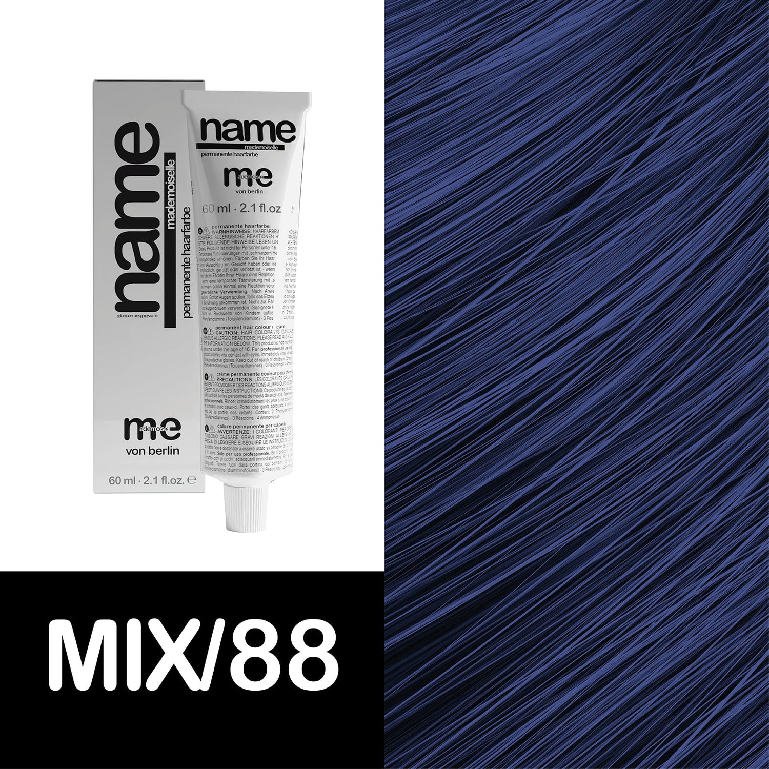 MeMademoiselle NAME MIXTÖNE, 60ml permanente Haarfarbe