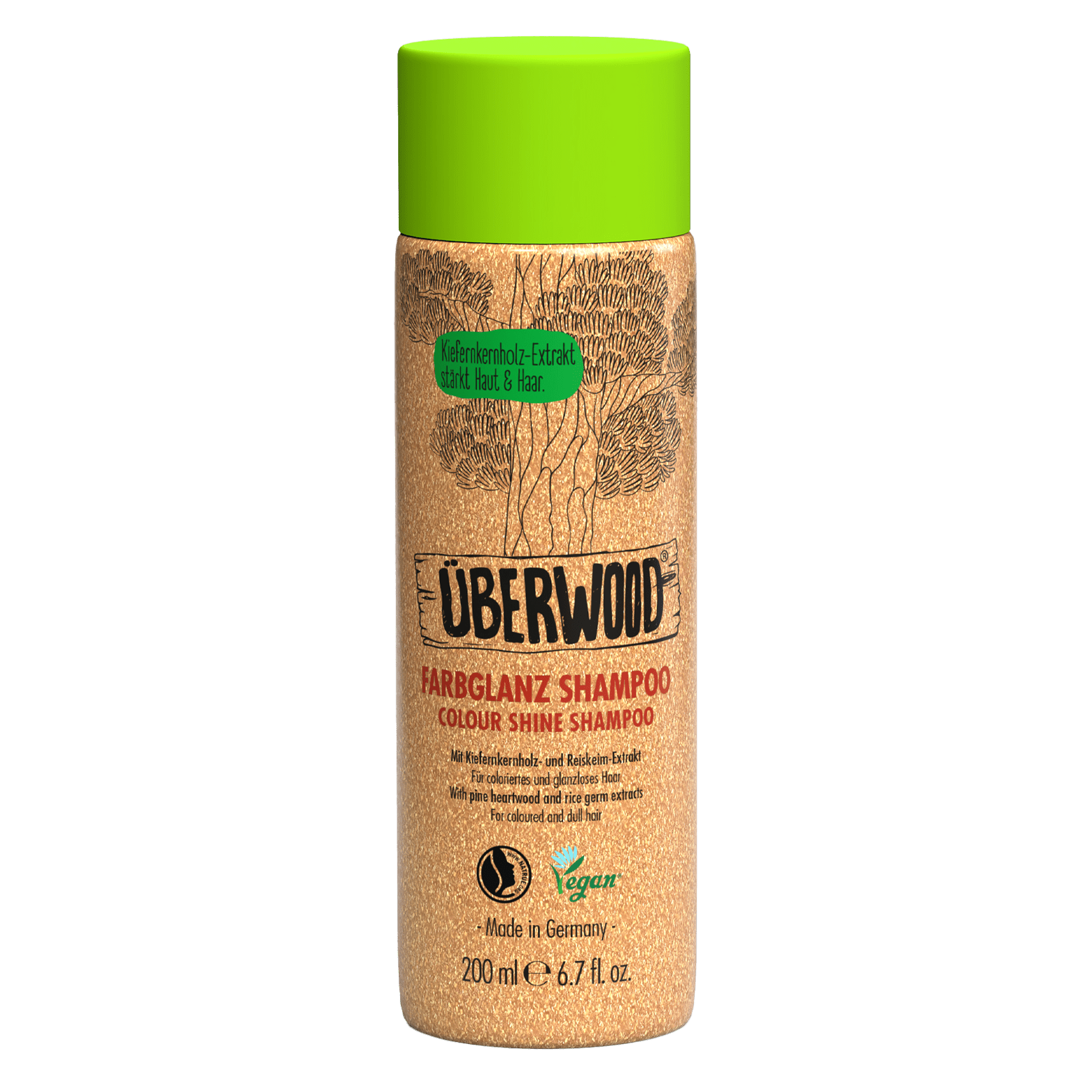 ÜBERWOOD Farbglanz Shampoo - EWALD HAIR CARE