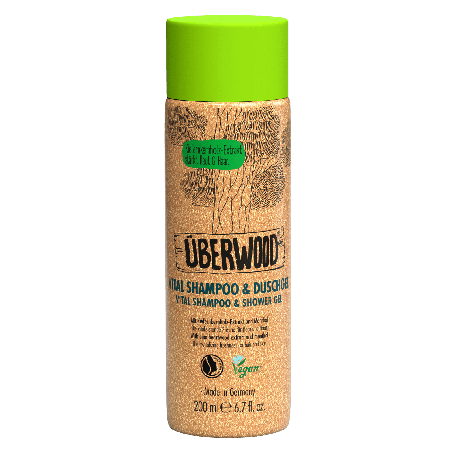 ÜBERWOOD Vital Shampoo &amp; Duschgel